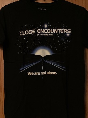 Close Encounters Of The Third Kind -  We Are Not Alone  - 2018 Black Shirt - M