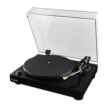 Classic High Fidelity Vinyl Turntable Record Player, Belt Drive, Built-in Preamp