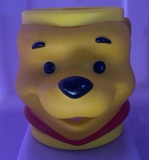Vintage Walt Disney Winnie The Pooh Bear 3D Child Plastic Cup NEW With Tags Pics
