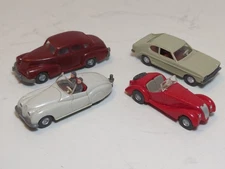 LOT 4 WIKING 1:87 HO MICRO CARS GERMANY Jaguar Sport BMW 328 Capri Opel Kapitan