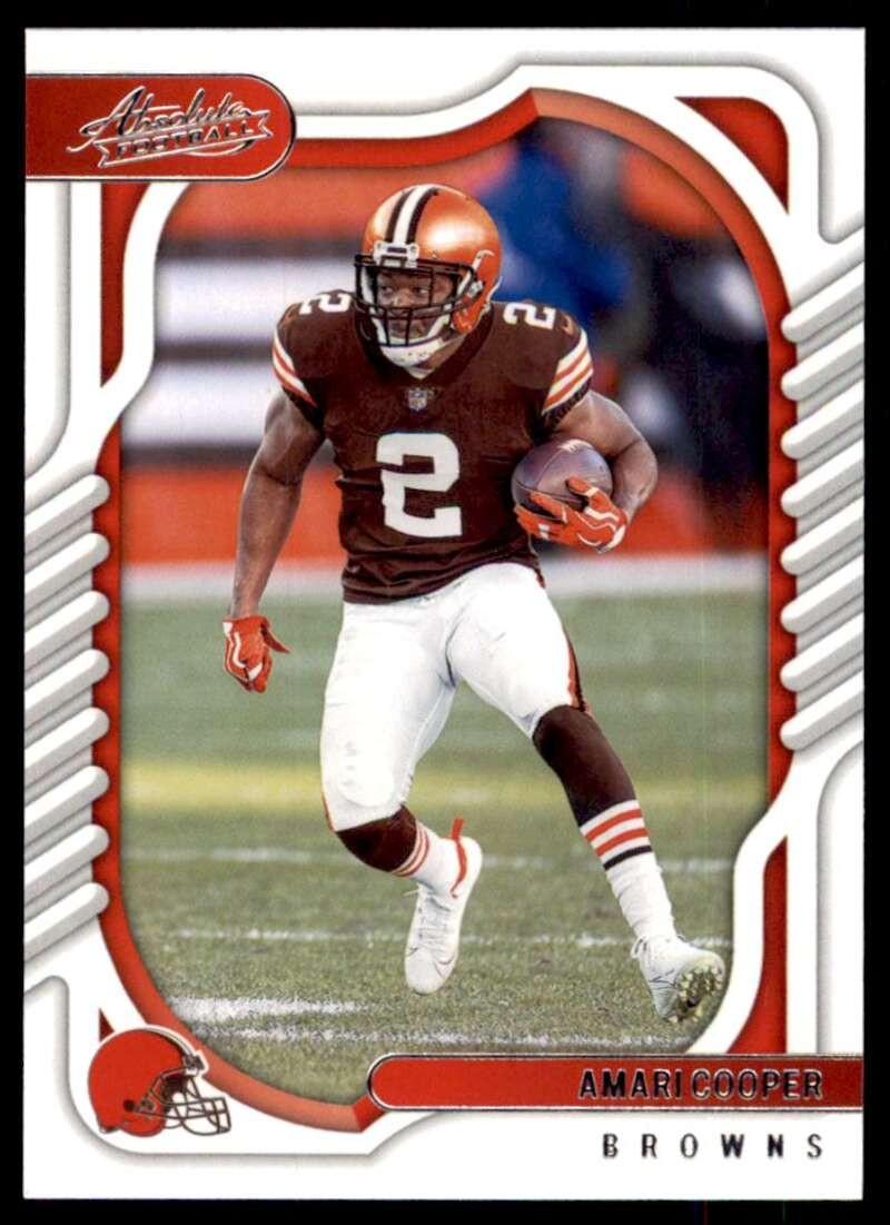 2022 PANINI ABSOLUTE #68 AMARI COOPER CLEVELAND BROWNS FOOTBALL