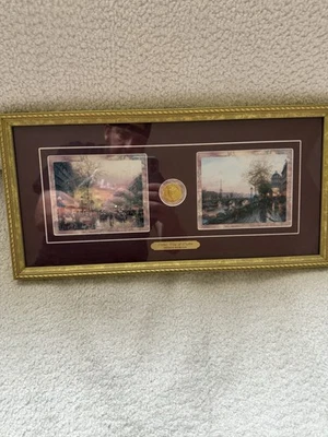 Thomas Kincaid Print Paris City Of Lights Double - Image 1 of 4