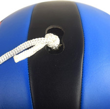 Tetherball Ball and Rope with Carabineer, Soft Touch, Portable Tetherballs wi...