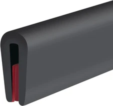 Rubber Edge Trim, Self-Adhesive Rubber Edge Trim, Edge Protector for Sheet Metal