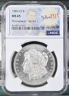 1884 O $1 MS 65 Throwback - Series 1