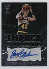 2021-22 Donruss Elite Impact Impressions Jack Sikma #II-JSI Auto HOF 08wd