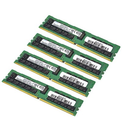 Speicher RAM Samsung ECC 128GB (32GB X4) DDR4 PC4-3200AA 2RX4 M393A4K40EB3-CWE