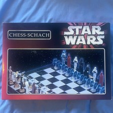 Star Wars The Original Trilogy Chess Schach Set (1999) Complete boxed vintage 