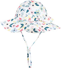 Baby Girl Sun Hat with UPF 50 Outdoor Adjustable Beach Hat with Wide Brim Bucke