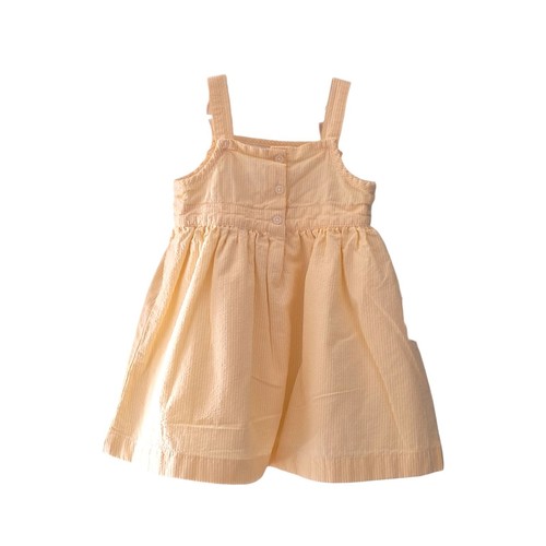 NWT Gymboree Easter Bunny Sun Dress Seersucker Yellow Toddler Girls 3T - Afbeelding 5 van 6