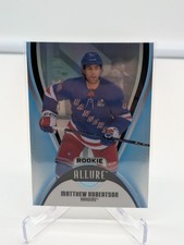 2025-26 Upper Deck Allure #113 Matthew Robertson Base Rookie RC NY Rangers
