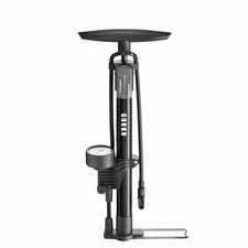 Bike Floor Pump with Gauge,Floor Bicycle Pump with Both Presta and Schrader Bicy