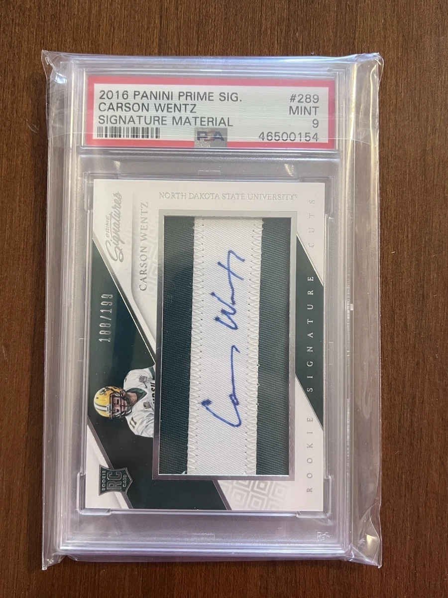 Carson Wentz Football Sports Trading Card Singles Rookie for sale