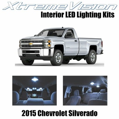 XtremeVision Interior LED for Chevy Silverado 2015+ (2 PCS) Cool White