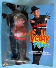 1989 LJN - NIGHTMARE ON ELM ST - FREDDY KRUEGER - 8  HARD RUBBER FIGURE - SEALED