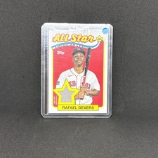 Rafael Devers 2024 Topps All Star Patch Game Used