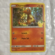 charmander mcdonalds pokemon card 009/025 McDonald's 25th Anniversary Holo for sale online this item offers a spectacular aesthetic for a gallery Trading Cards 2021 Pokemon McDonald's