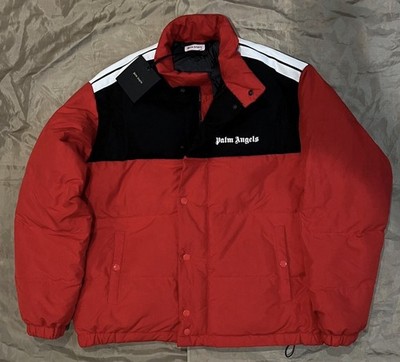 Palm Angels トラックジャケット レッド PALM ANGELS DOWN TRACK JACKET Red size XL $1300 | eBay