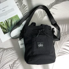 Alo Cross Body Bucket Bag, New With Tags, Black