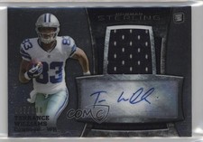 2013 Bowman Sterling Rookie Relics 47/200 Terrance Williams #BSAR-TWI Auto 7eo