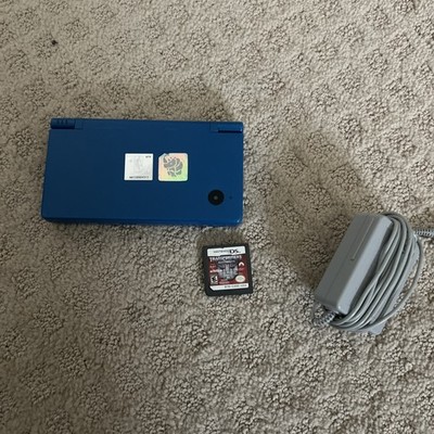 Nintendo DSi Teal Blue Handheld Console - Tested / Working W/Charger No Stylus 