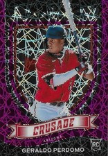 2021 Chronicles Geraldo Perdomo Rookie Inserts Parallels Choose! Crusade Purple