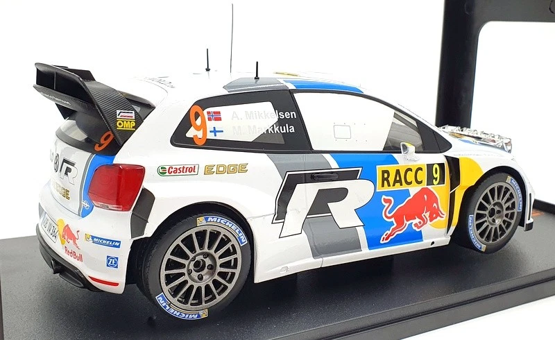 IXO escala 1/18 18RMC070C - Volkswagen Polo R WRC #9 Rally 2013 A.Mikkelsen - Imagem 2 de 4
