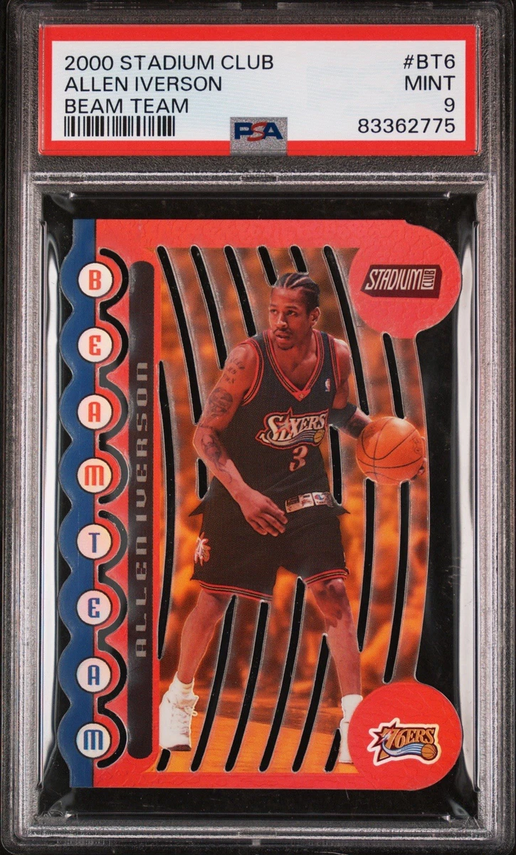 Allen Iverson Professional Sports Authenticator (PSA) Basketball
