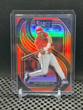 Yohandy Morales 2025 Select -  Premier - Red Prizm #8/149 - #166 Nationals
