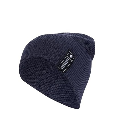 Adidas Essentials Knit Beanie Unisex Adult JRZ72 Shadow Navy/Black/Semi-Silent