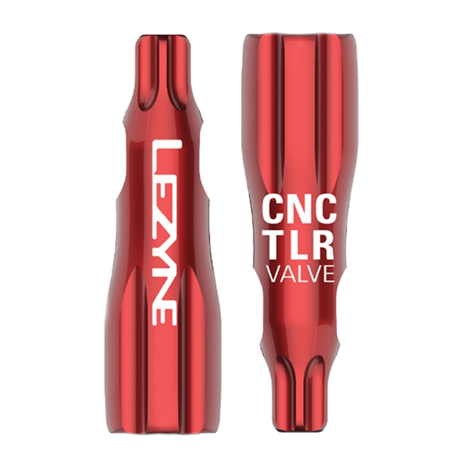 Lezyne - CNC TLR Valve Caps Only Pair - Red 4090₽