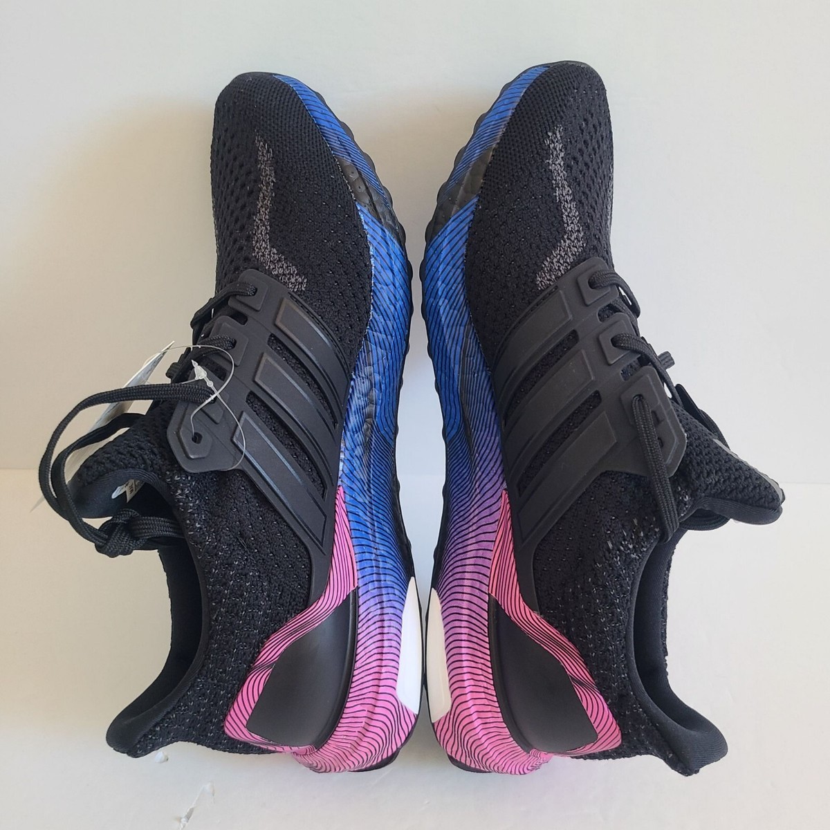 Adidas Ultraboost DNA Running Shoe Blk Pink Blue GW4924 Men’s Size 8 Women’s 9 adidas UltraBoost DNA Black Gradient | eBay main image 3