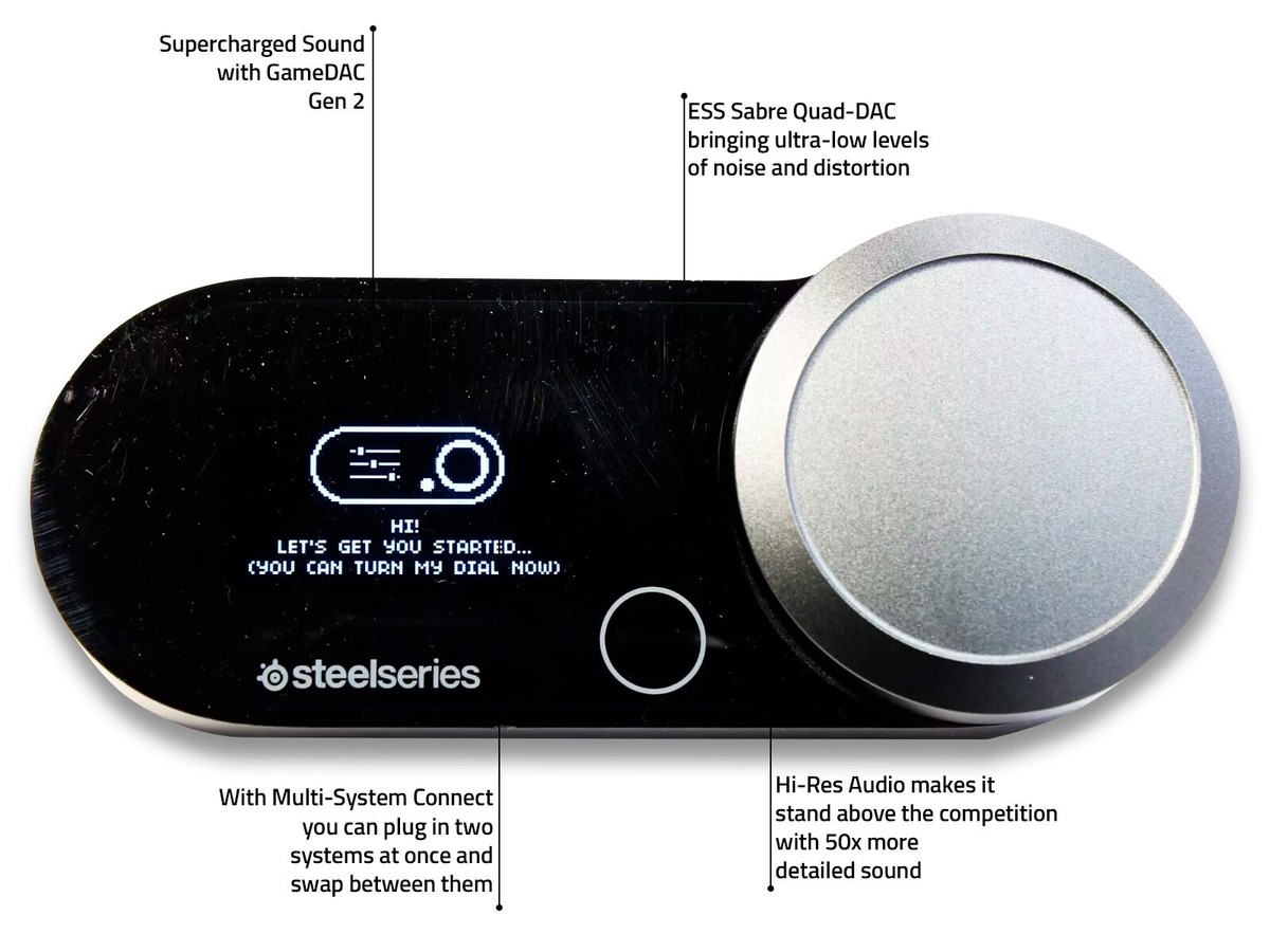 OEM SteelSeries SC-00007 GameDAC Gen 2 Hi-Res Audio