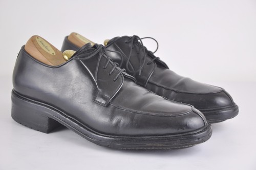 SANTONI Blake Leather Split Toe Derby Handcrafted Oxfords MADE IN ITALY 11.5 M - Picture 4 of 12