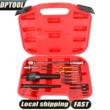 16PC Universal Glow Plug Removal Remover Extractor Tool Kit Damaged 8mm 10mm