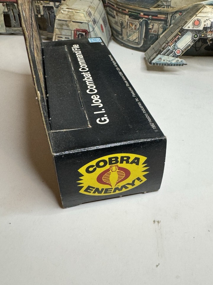 GI Joe 1982 Sears Cobra Missile Command Headquarters Playset & File ...