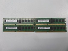 Lot Of 4- Micron MT18KSF51272PDZ-1G4K1H 4GB PC3-10600 DDR3-1333 Server Memory