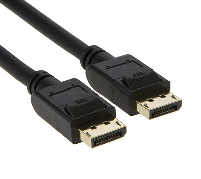 Display Port Gold Plated  15ft Long High Speed 4K UHD HD IPS Panel Monitor Cable