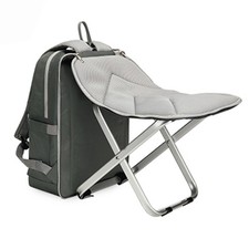 Silla de Pesca Plegable Bolsa Mochila Ligera Mochila para Camping