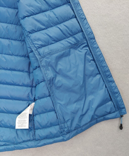 Asics Down Puffer Vest Insulated Lightweight Run Full Zip Women XL Gorpcore EXUC - Picture 13 of 19