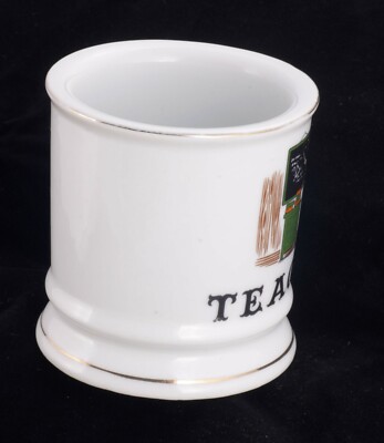 antique SHAVING MUG barber shop TEACHER occupational vintage | eBay