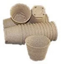 Jiffy 4 Inch Round Peat Pots BIODEGRADABLE Seed Starting Growing FAST FAST SHIP 