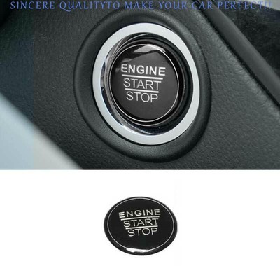 For Toyota CHR CH-R 2018-2022 Black ABS Start Button One-Click Switch Cover Trim