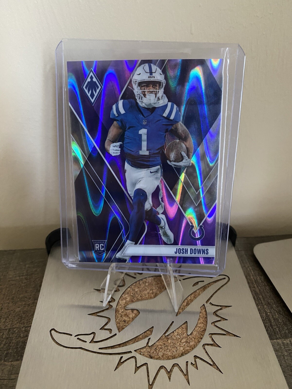 2023 Panini Phoenix - Rookies Purple #138 Josh Downs /125 (RC)