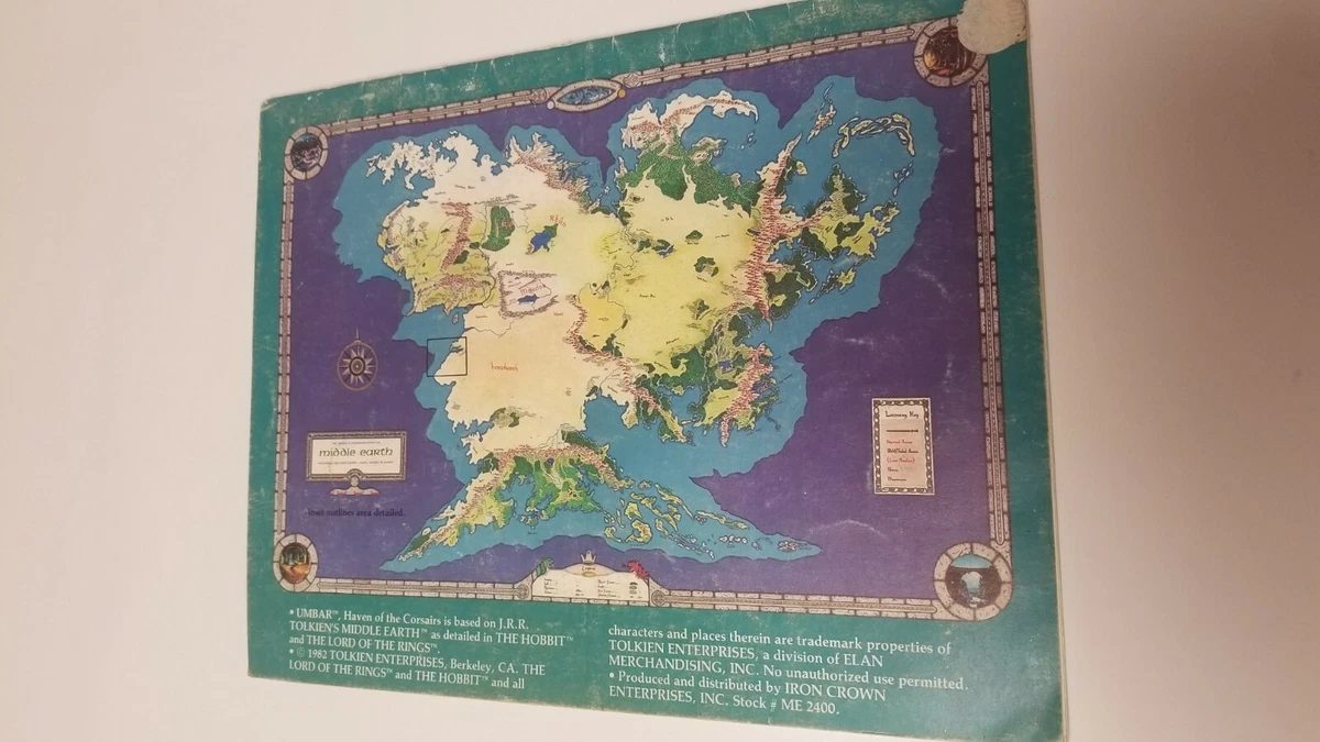 海外版 1982年 ICE-MERP (Middle Earth Roll Play) Umbar Haven of The