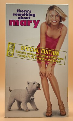 There's Something About Mary VHS 1999 Ben Stiller **Buy 2 Get 1 Free**