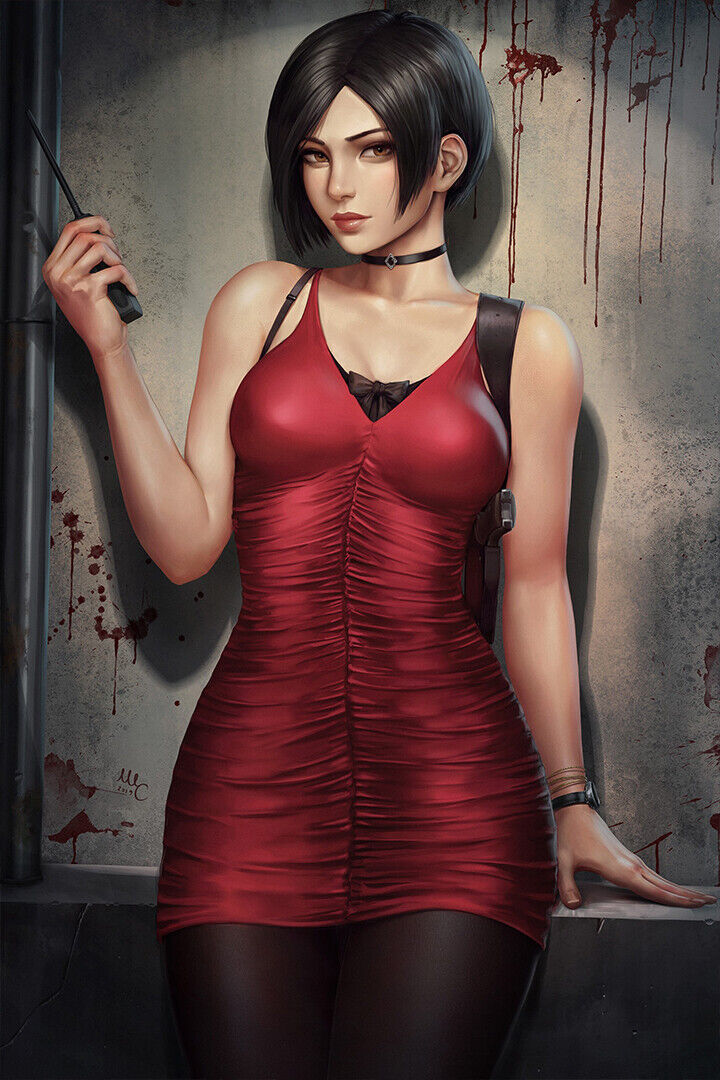 Resident Evil 2019 Ada Wong Biohazard Tv Game Wall Art Home Decor - POSTER  20x30