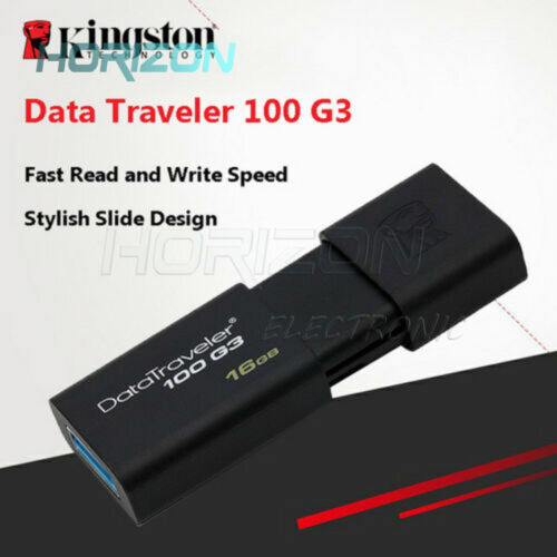 Kingston DT100G3 Data Traveler USB3.0 16 GB 32 GB 64 GB unità flash disco StickB2AM - Foto 2 di 30