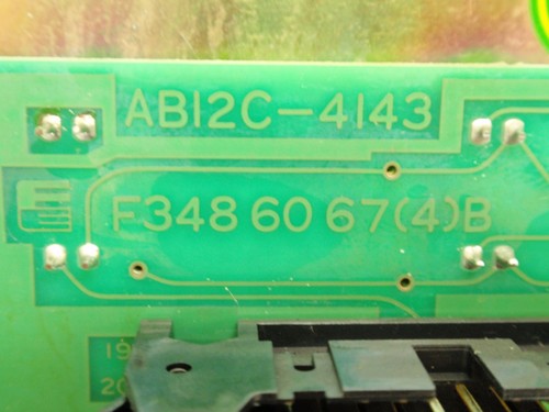 MORI SEIKI AB12C-4143 OVERRIDE PANEL - Picture 8 of 9