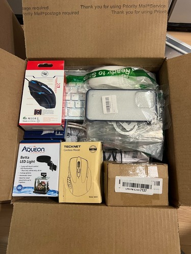 29x assorted amazon Wholesale Lot electronics shoes, accessories all manifest